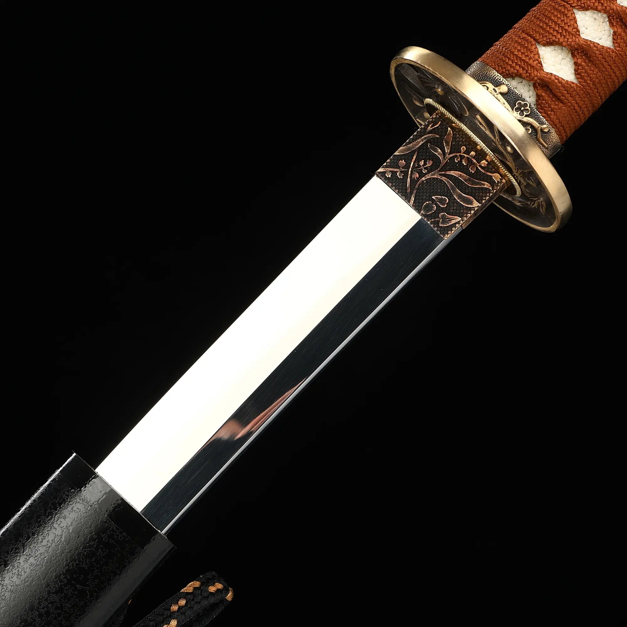Handmade Full Tang Katana Sword 1095 Carbon Steel With High-polished Blade
