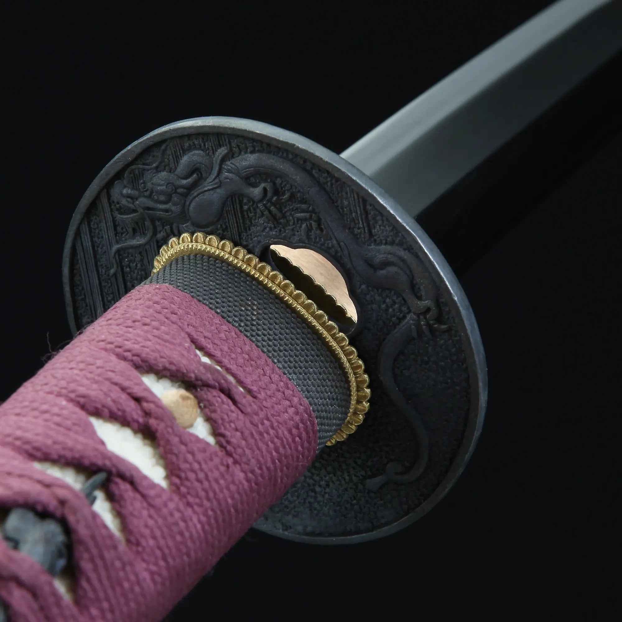 High-performance Japanese Katana Sword With Tamahagane Steel Blade