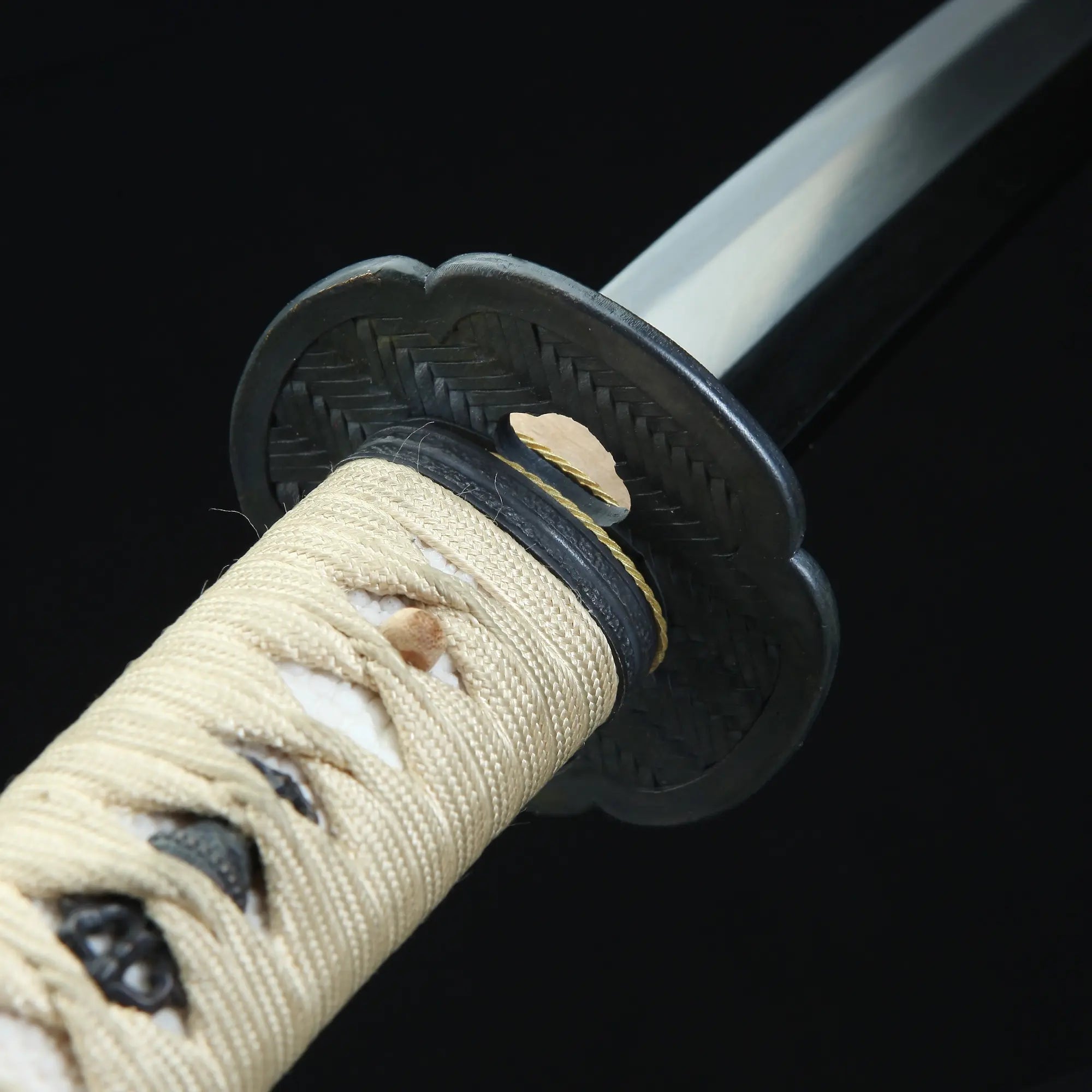 High-performance Full Tang Katana Sword Tamahagane Steel With Clay Tempered Blade
