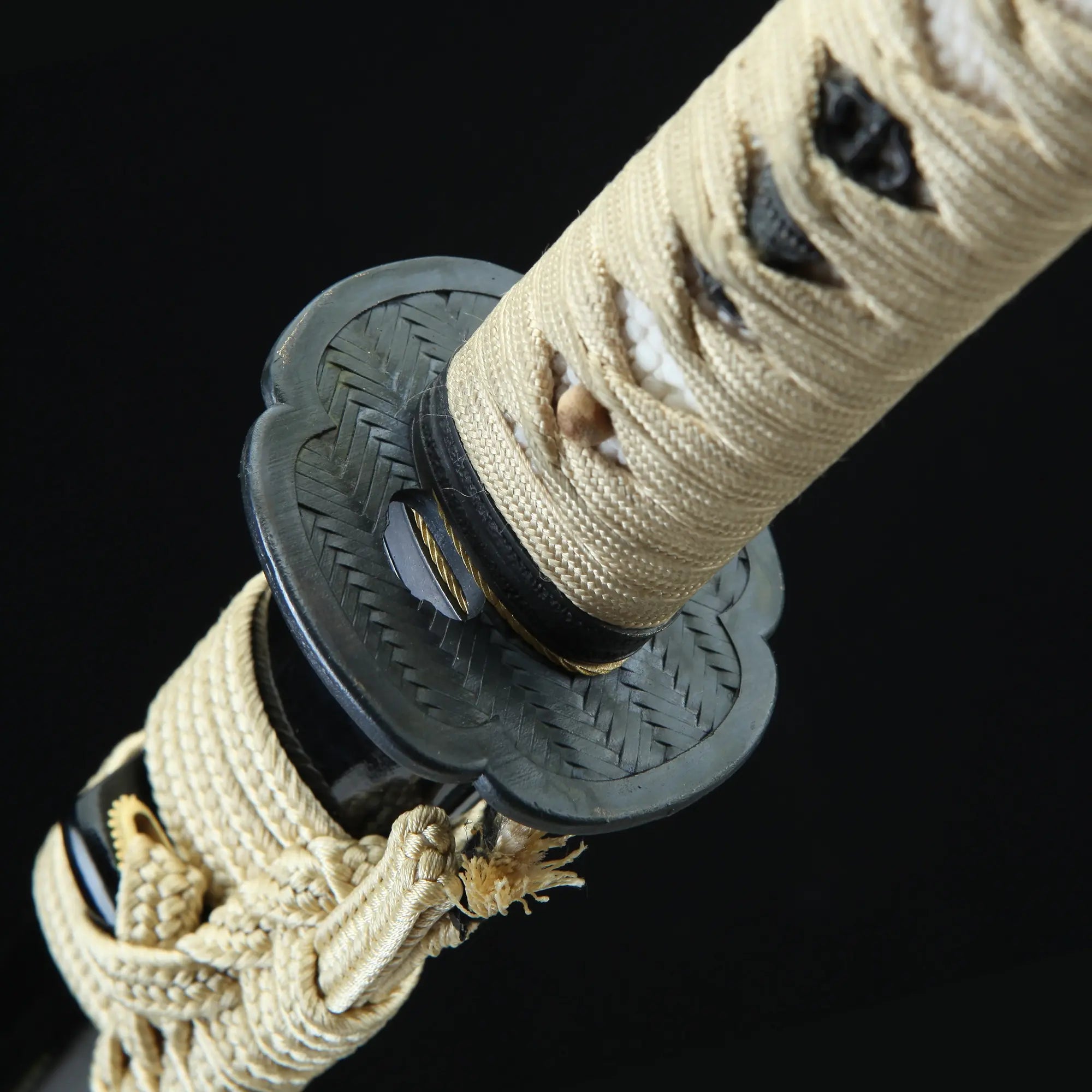 High-performance Full Tang Katana Sword Tamahagane Steel With Clay Tempered Blade