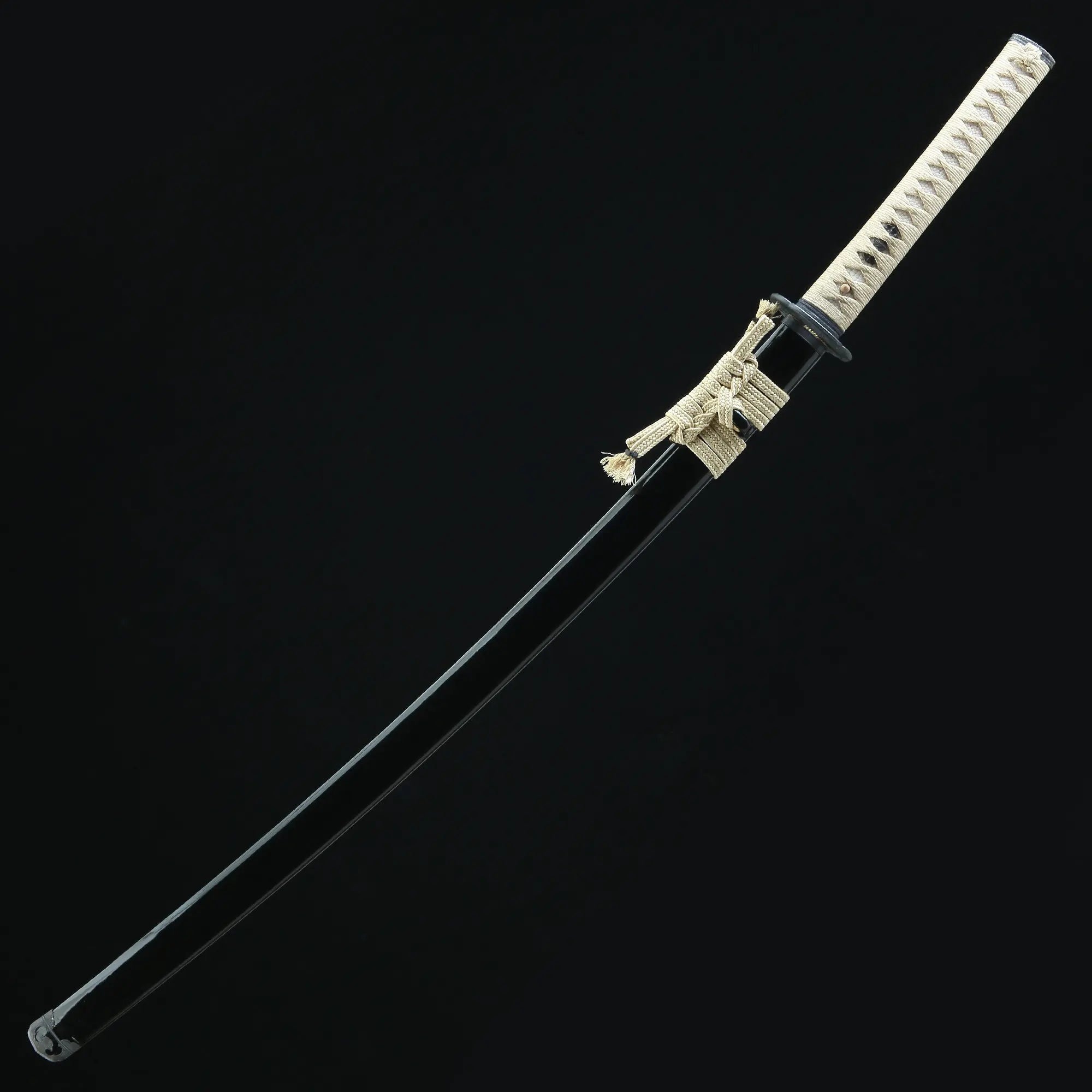 High-performance Full Tang Katana Sword Tamahagane Steel With Clay Tempered Blade
