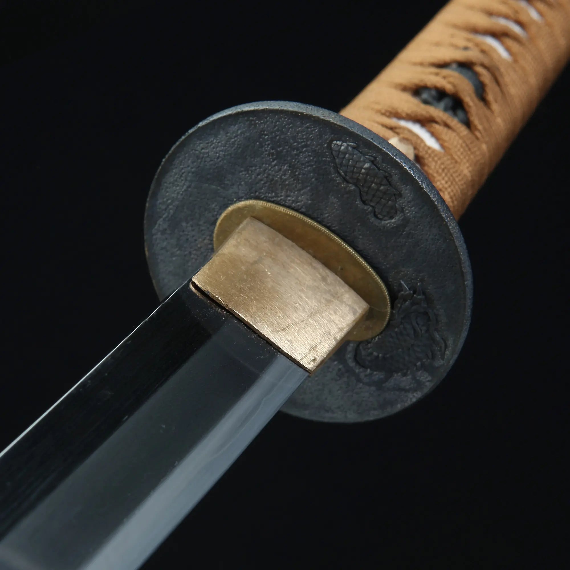 High-performance Handcrafted Katana Sword Tamahagane Steel With Real Hamon Blade
