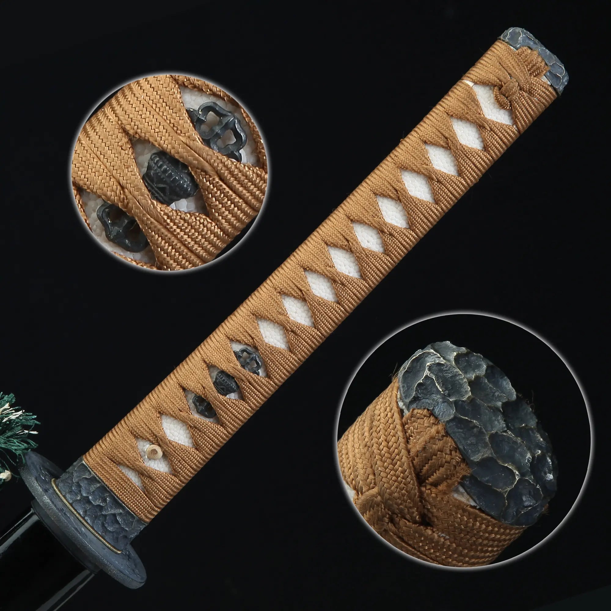 High-performance Handcrafted Katana Sword Tamahagane Steel With Real Hamon Blade