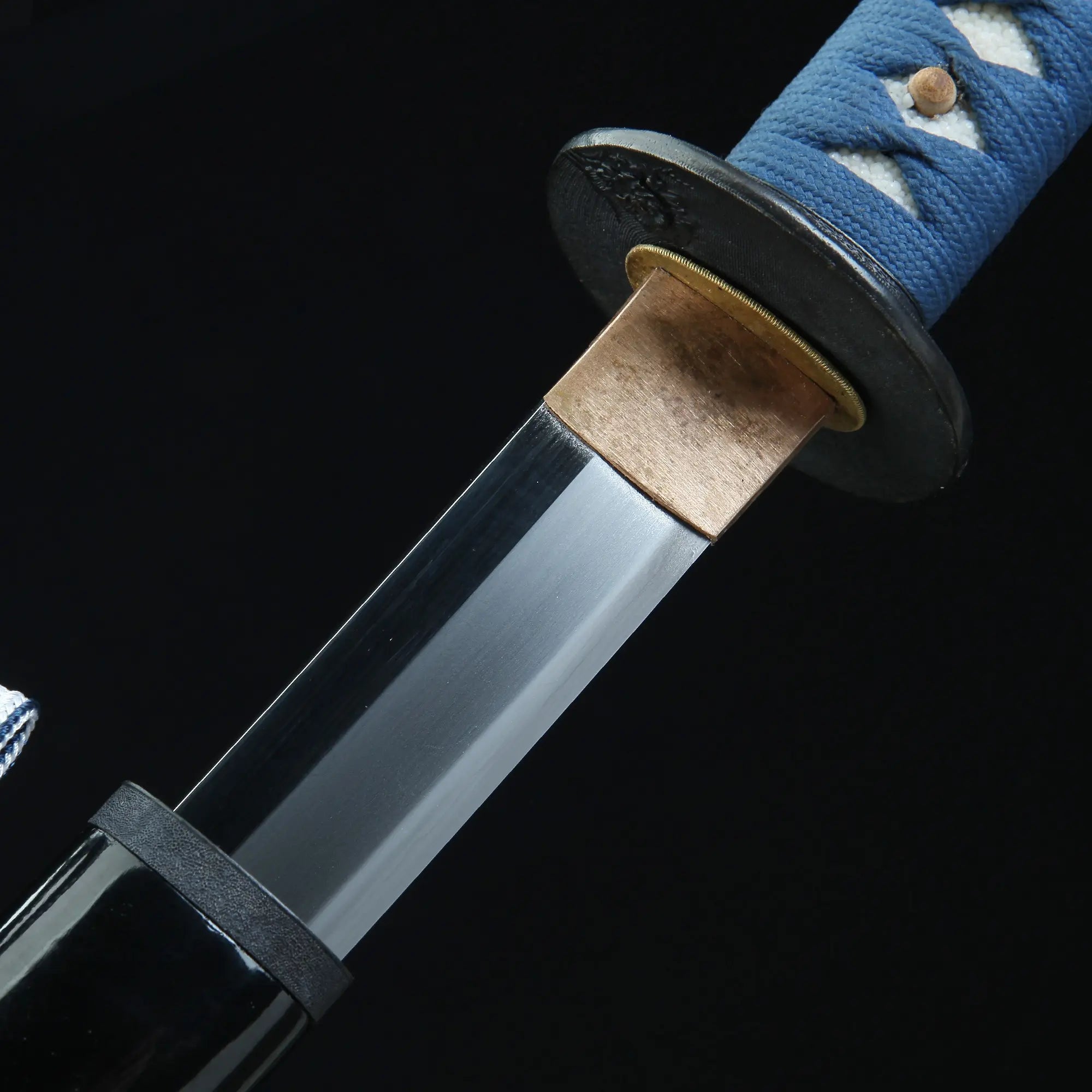 High-performance Japanese Katana Sword With Tamahagane Steel Blade