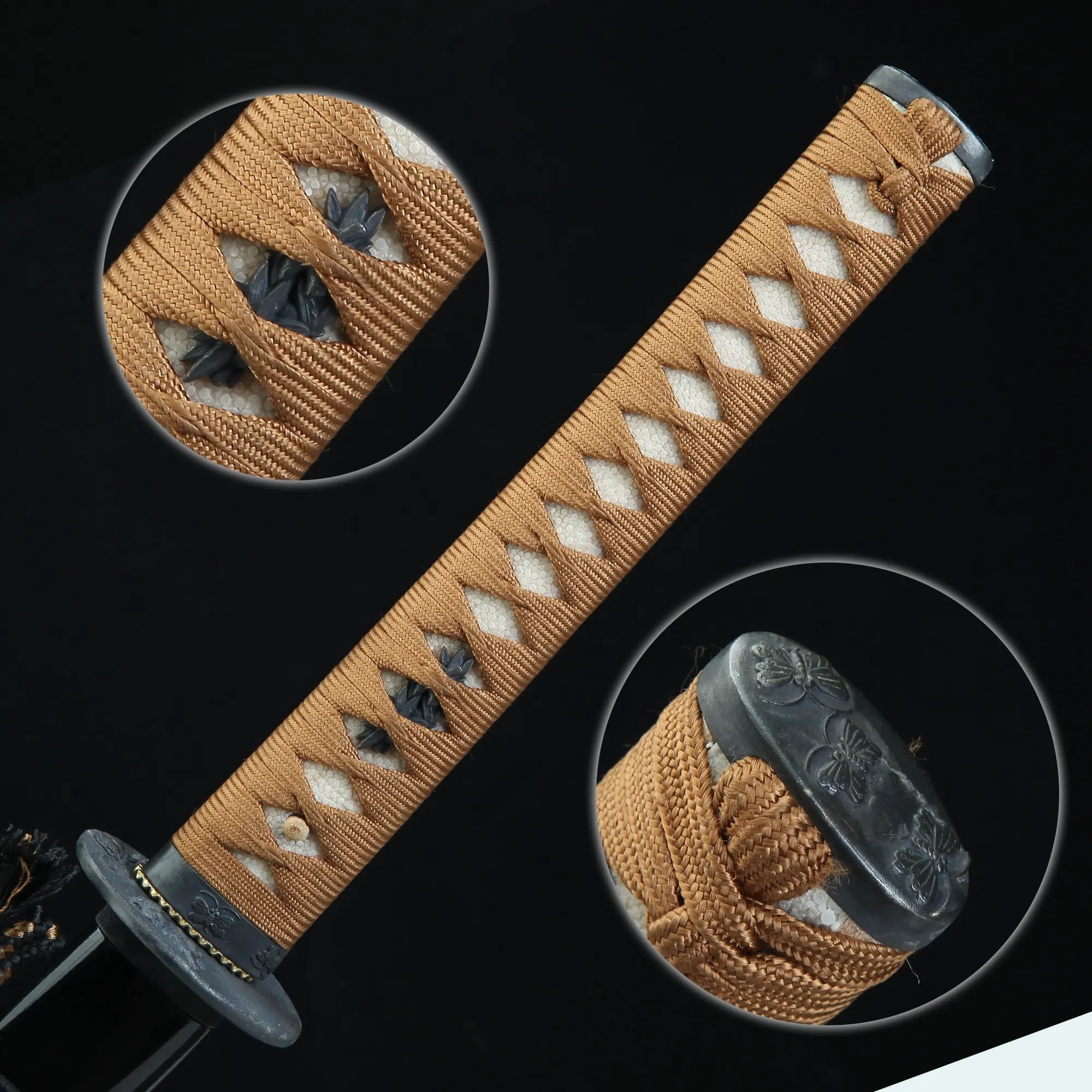 High-performance Japanese Katana Sword Tamahagane Steel With High Polish Blade