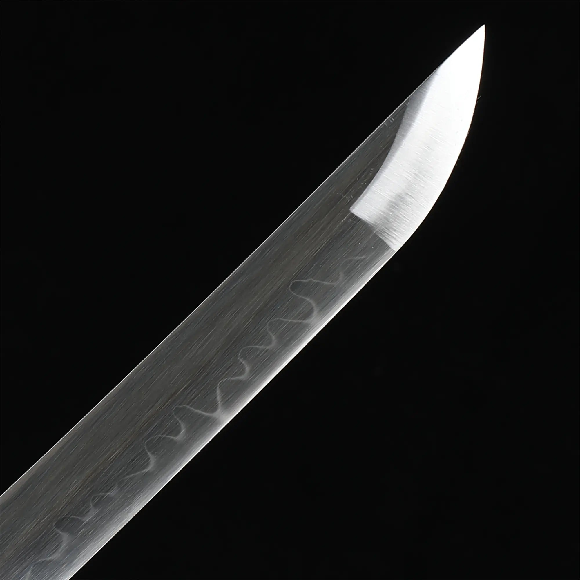 Handcrafted Full Tang Katana Sword T10 Carbon Steel With Real Hamon Blade