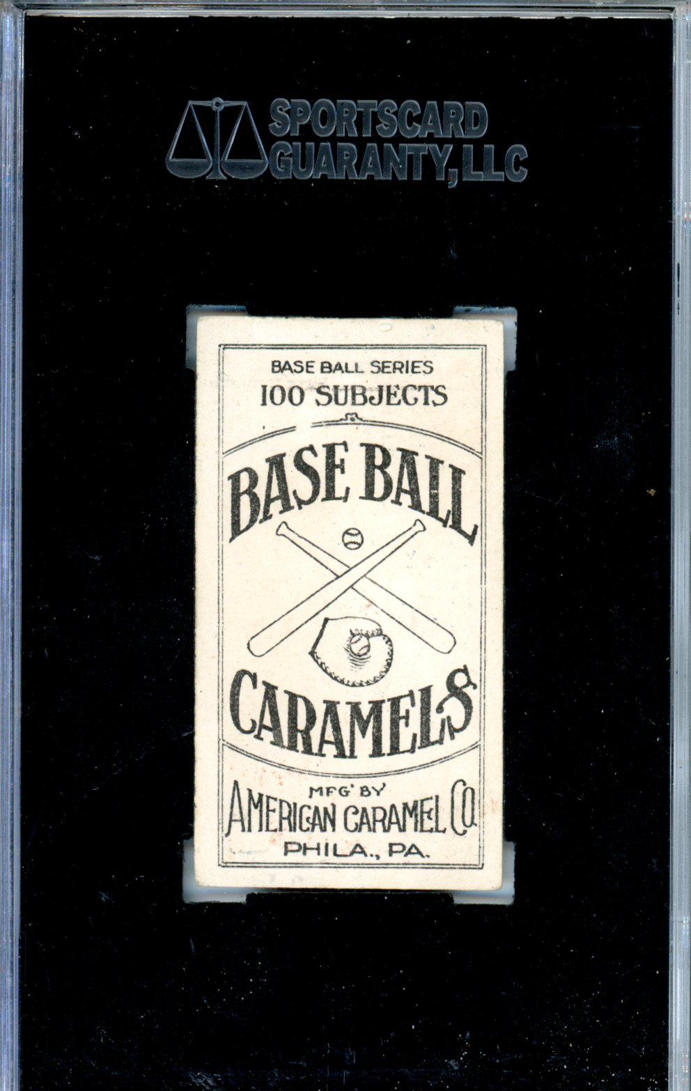 1909 American Caramel Co. (E90 1) George Mcquillan SGC 2 Graded Sports Cards