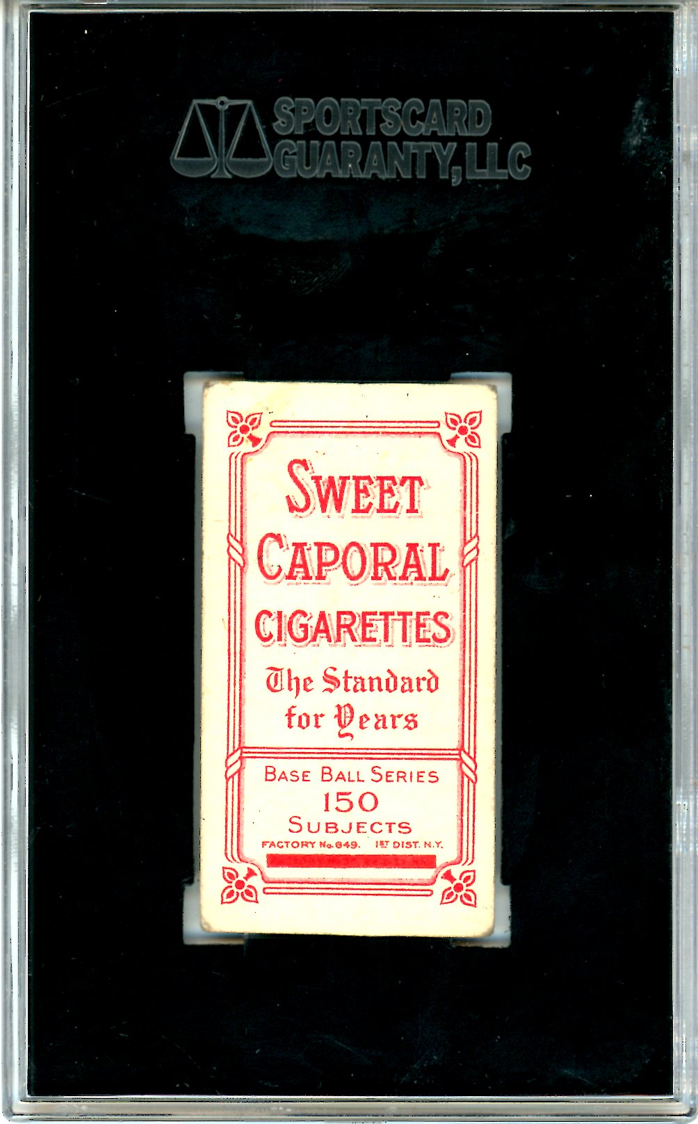 1909 Sweet Caporal (T206) Kitty Bransfield SGC 4 Philadelphia Phillies - Graded Sports Cards