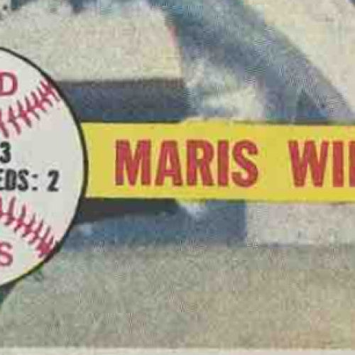 1962 Topps World Series Game #3 - Maris Wins It in the 9th #234 New York Yankees - Sports Cards