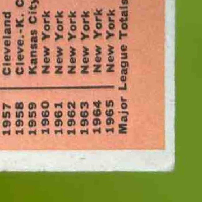 1966 Topps Roger Maris #365 New York Yankees - Sports Cards