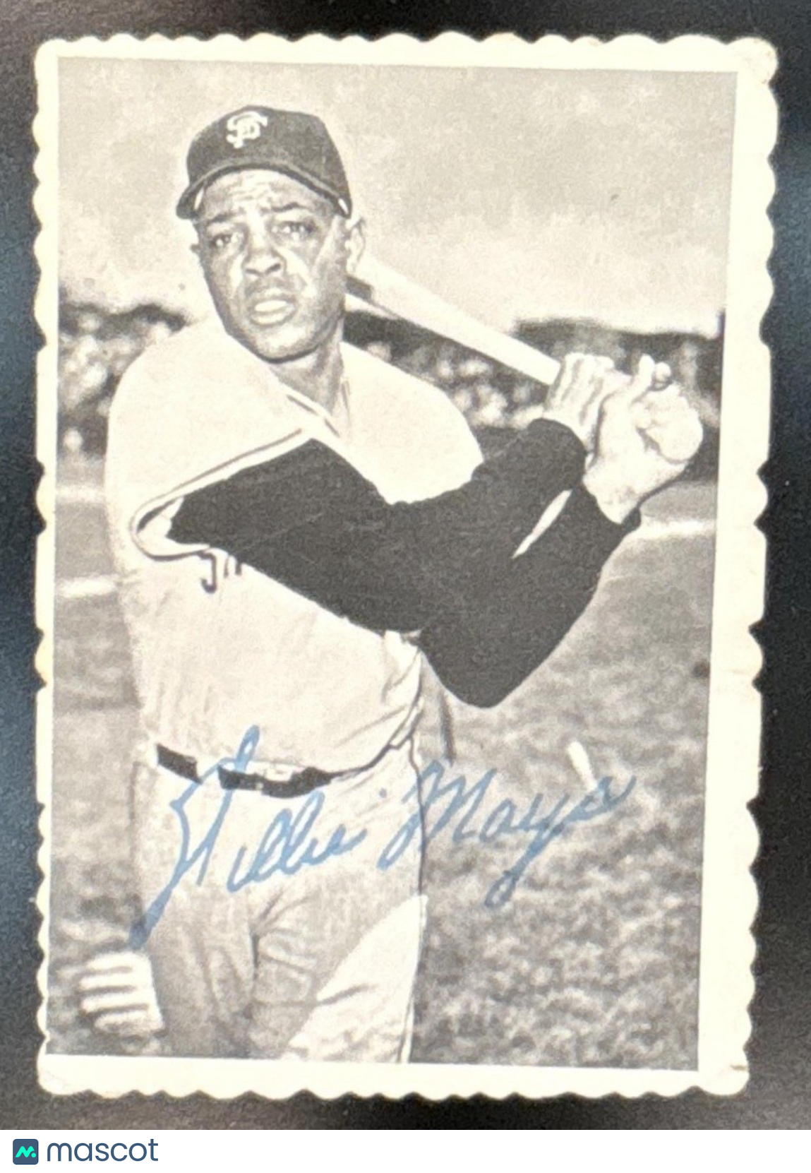1969 Topps Willie Mays Deckle #33 San Francisco Giants - Sports Cards
