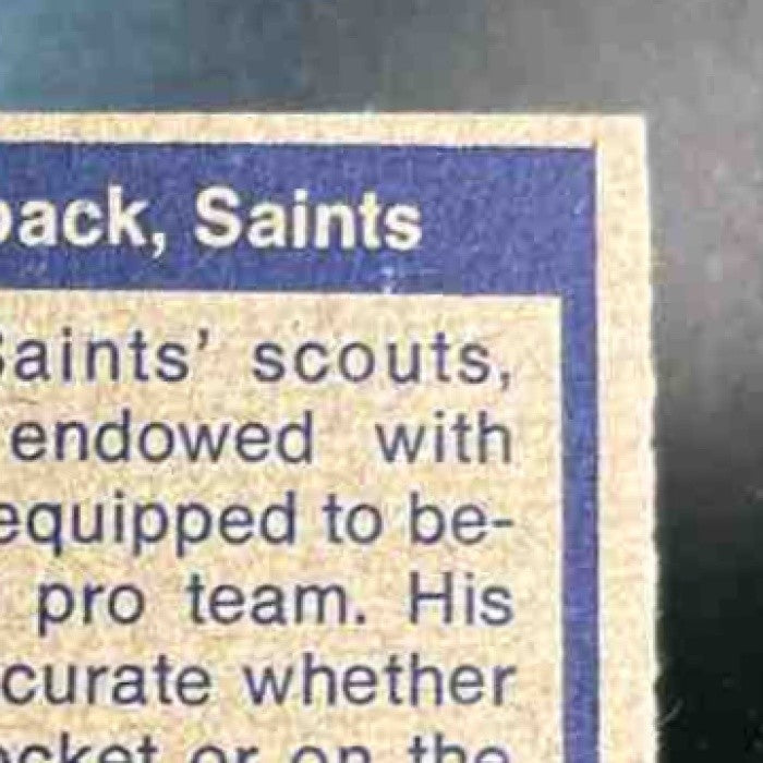 1972 Topps Archie Manning #55 RC New Orleans Saints - Sports Cards
