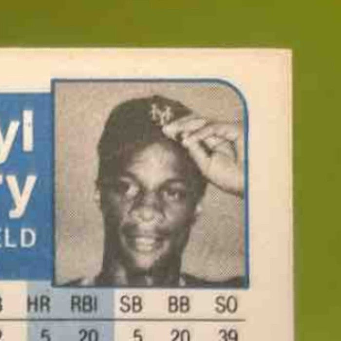 1984 Fleer Darryl Strawberry #599 RC New York Mets - Sports Cards