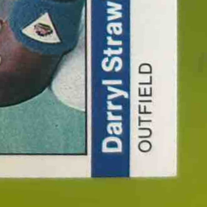 1984 Fleer Darryl Strawberry #599 RC New York Mets - Sports Cards