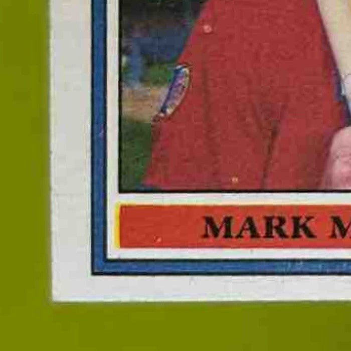 1985 Topps Mark McGwire #401 RC USA - Sports Cards