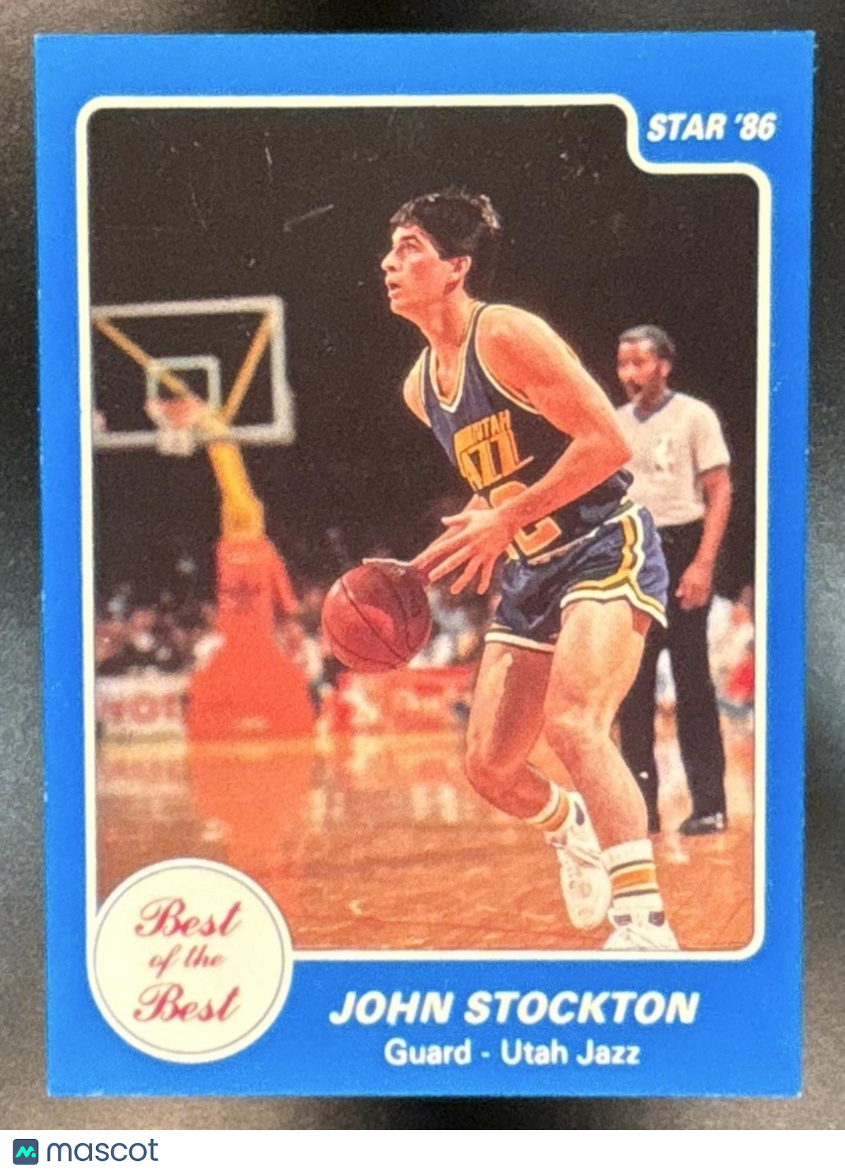 1986-87 Star Best of the Best John Stockton #12 Utah Jazz - Sports Cards