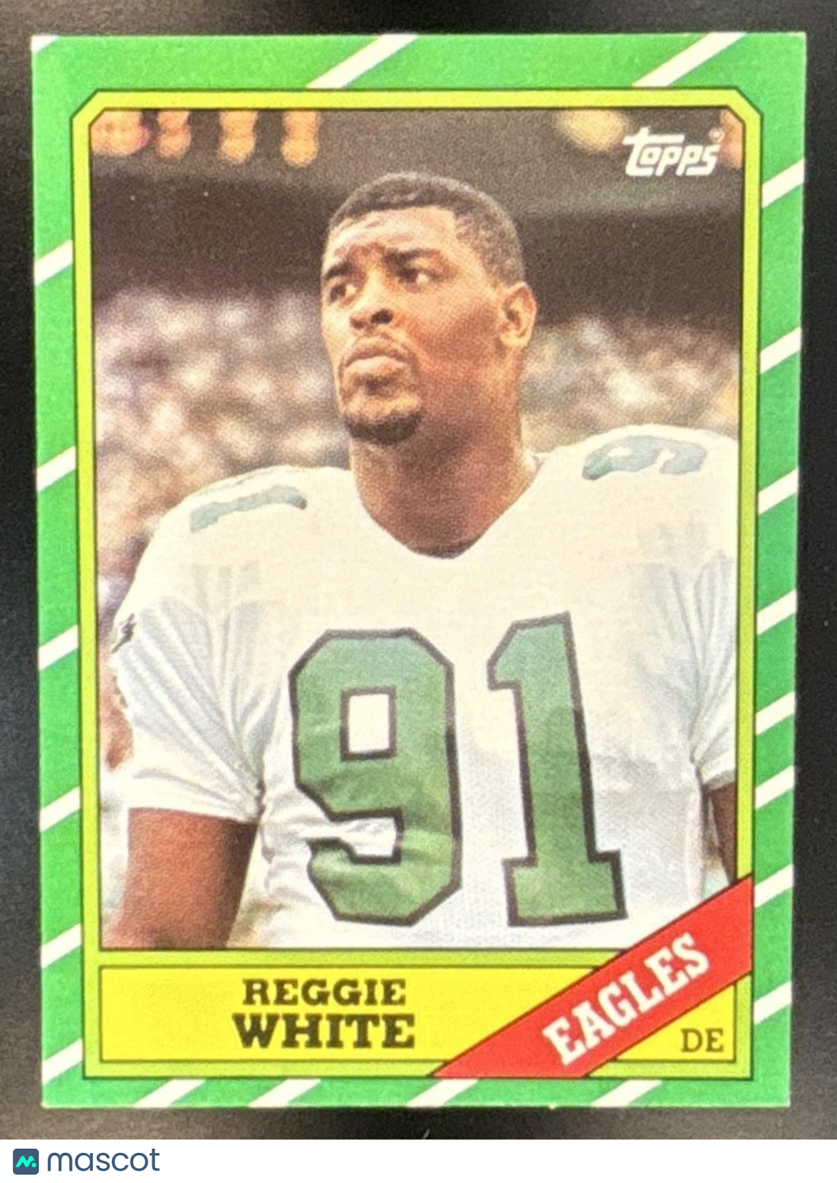 1986 Topps Reggie White #275 RC Philadelphia Eagles - Sports Cards