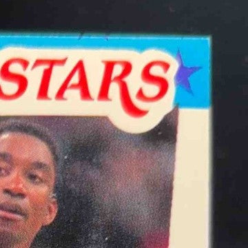 1989-90 Fleer Isiah Thomas Stickers #6 Detroit Pistons - Sports Cards