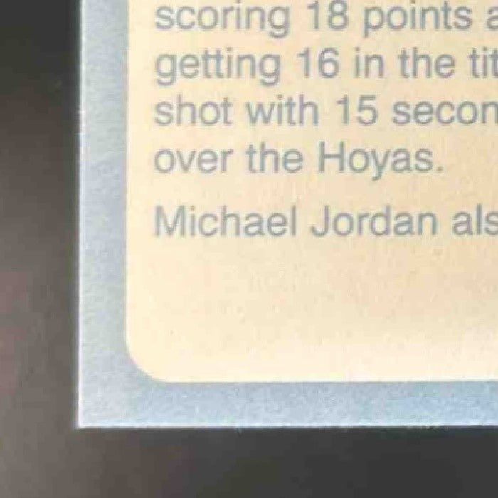 1989 Collegiate Collection North Carolina’s Finest Michael Jordan #14 Tar Heel - Sports Cards