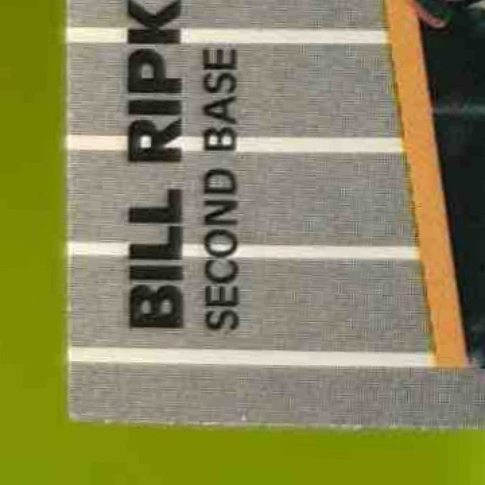 1989 Fleer Bill Ripken #616a FF ERROR ON BAT Baltimore Orioles - Sports Cards