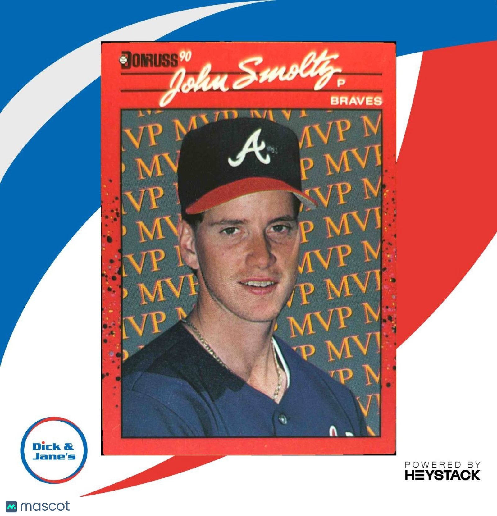 1990 Donruss John Smoltz Bonus MVPs #BC-12 Atlanta Braves - Sports Cards
