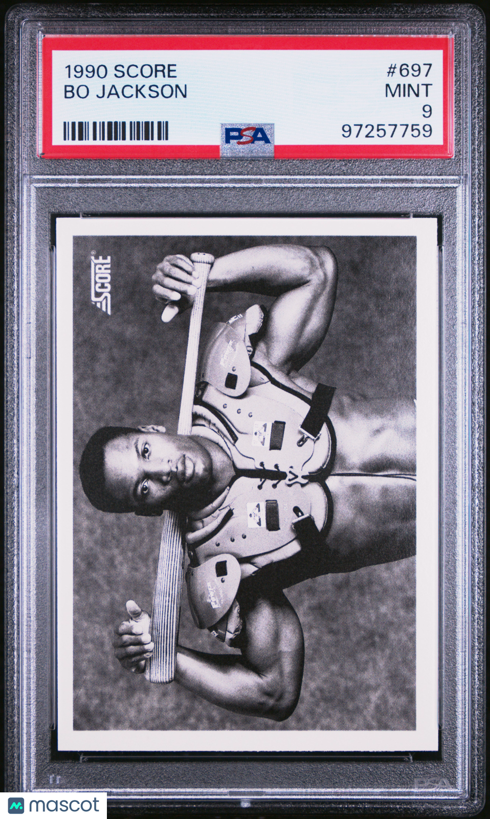 1990 Score Bo Jackson #697 PSA 9 - Graded Sports Cards