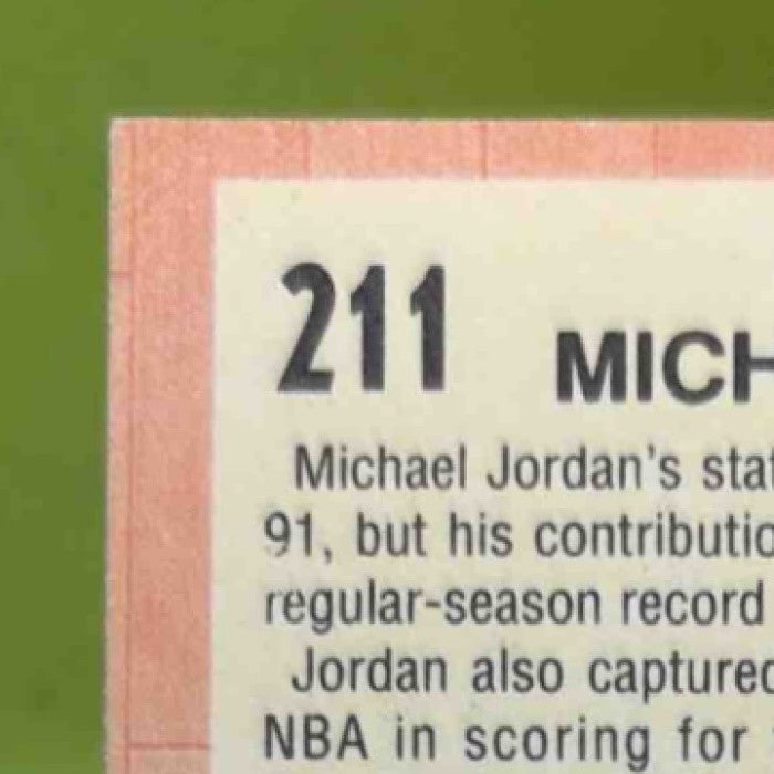 1991-92 Fleer Michael Jordan #211 Chicago Bulls - Sports Cards