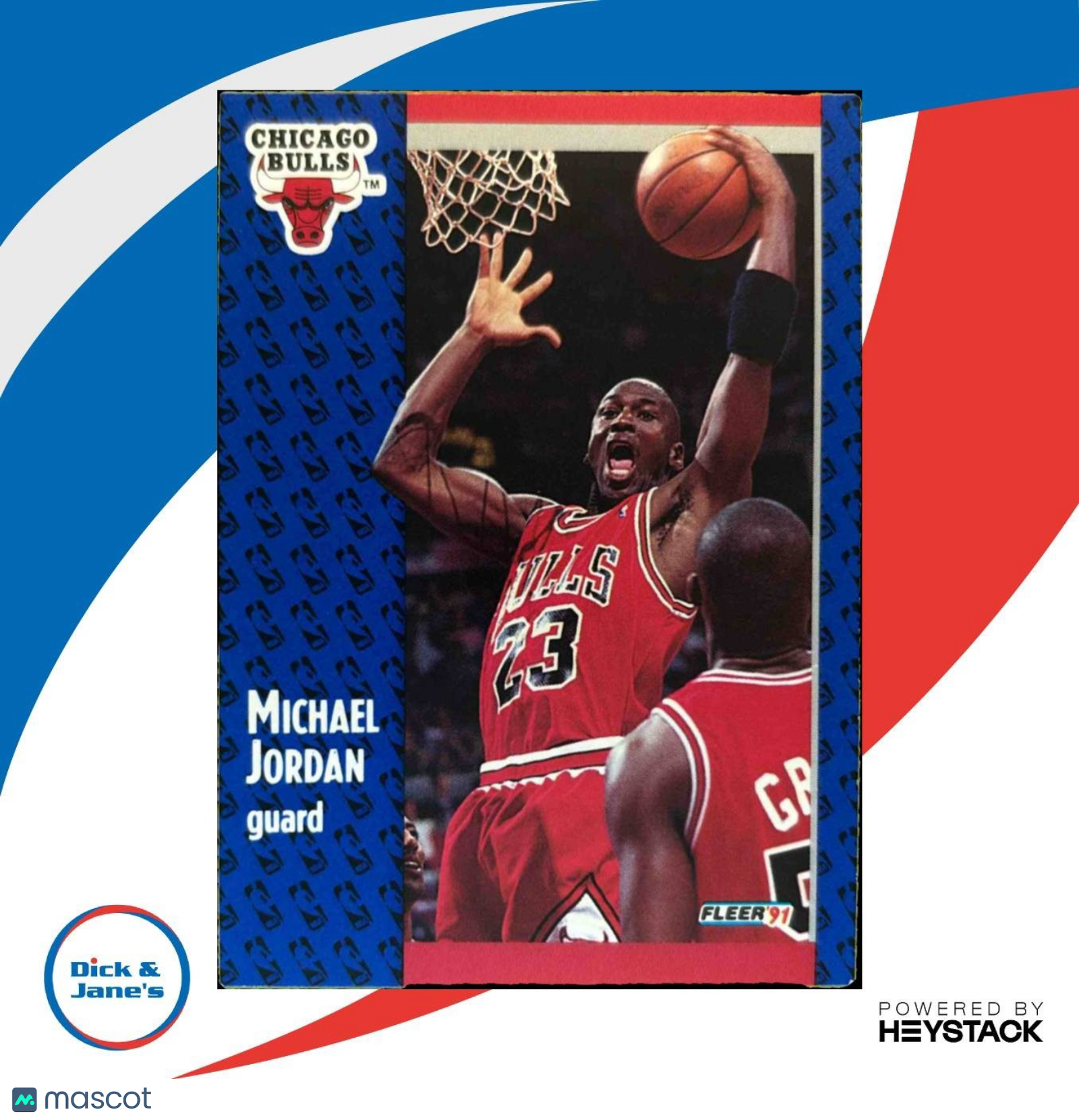 1991-92 Fleer Michael Jordan #29 Chicago Bulls - Sports Cards