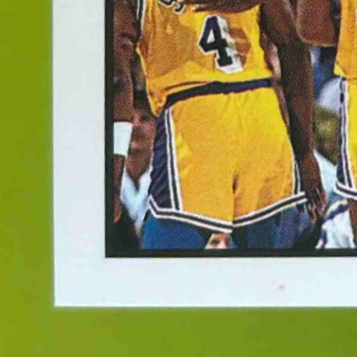 1991-92 Hoops Jordan Bulls Win First NBA Title #542 Chicago Los Angeles Lakers - Sports Cards