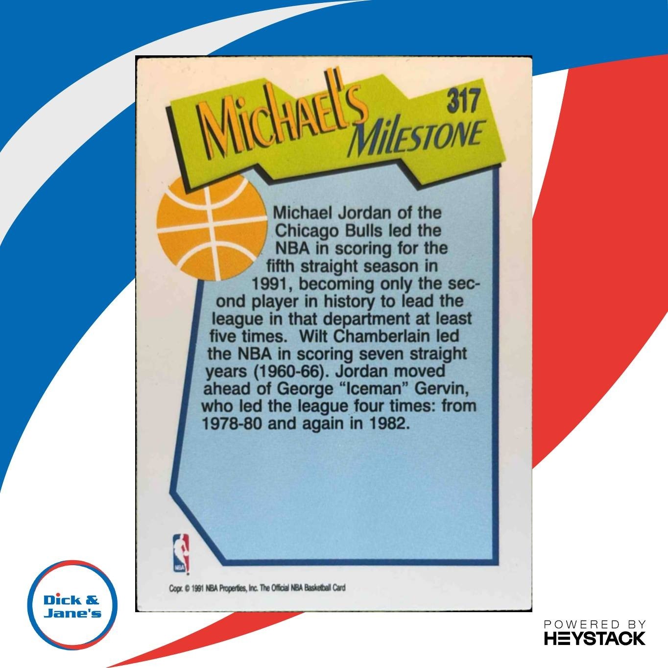 1991-92 Hoops Michael Jordan #317 Chicago Bulls - Sports Cards