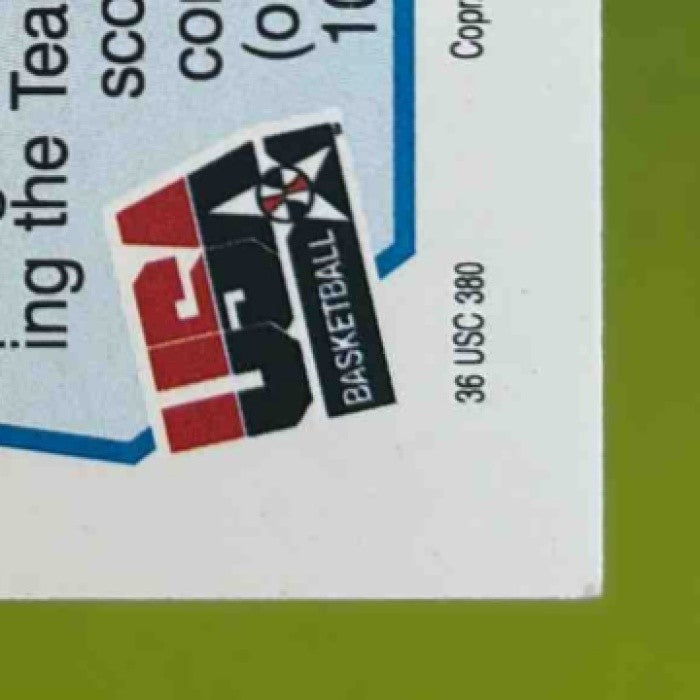 1991-92 Hoops Michael Jordan #579 USA - Sports Cards