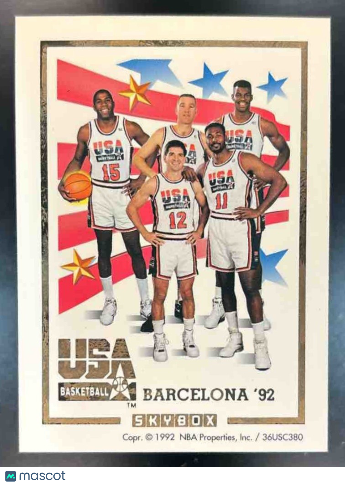 1991-92 Skybox Team USA Card Mail-In Inserts #NNO - Sports Cards