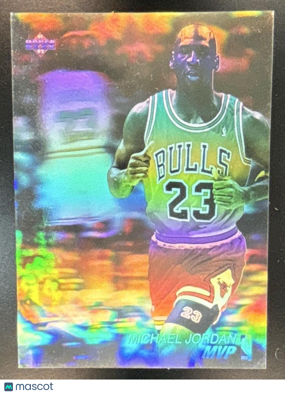 1991-92 Upper Deck Michael Jordan Award Winner Holograms #AW4 Bulls - Sports Cards