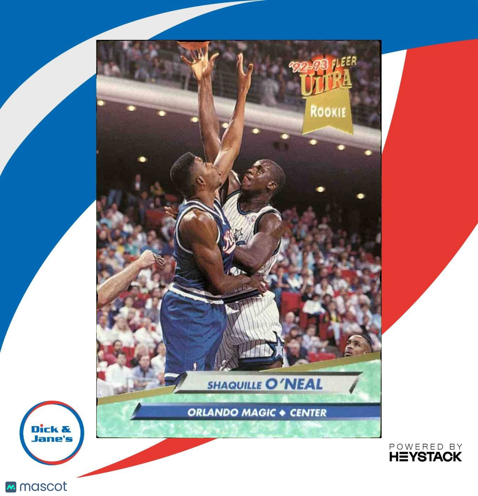 1992-93 Fleer Ultra Shaquille O’Neal #328 RC Orlando Magic - Sports Cards