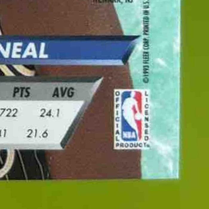 1992-93 Fleer Ultra Shaquille O’Neal #328 RC Orlando Magic - Sports Cards