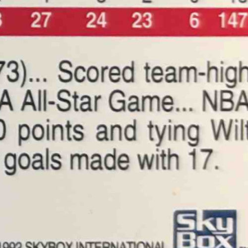 1992-93 Hoops Michael Jordan #298 All-Star Chicago Bulls - Sports Cards