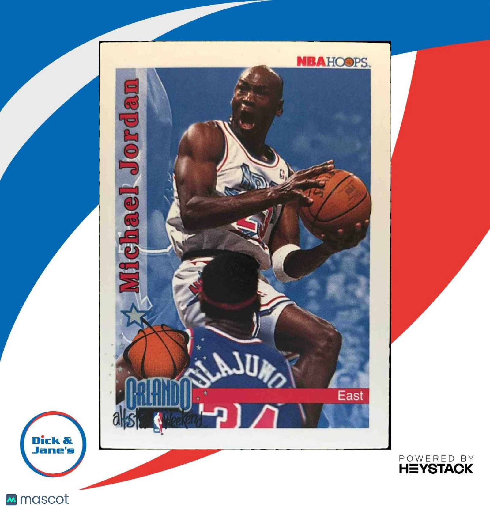1992-93 Hoops Michael Jordan #298 All-Star Chicago Bulls - Sports Cards