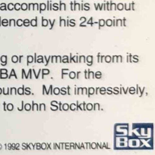 1992-93 Hoops Michael Jordan #341 USA - Sports Cards