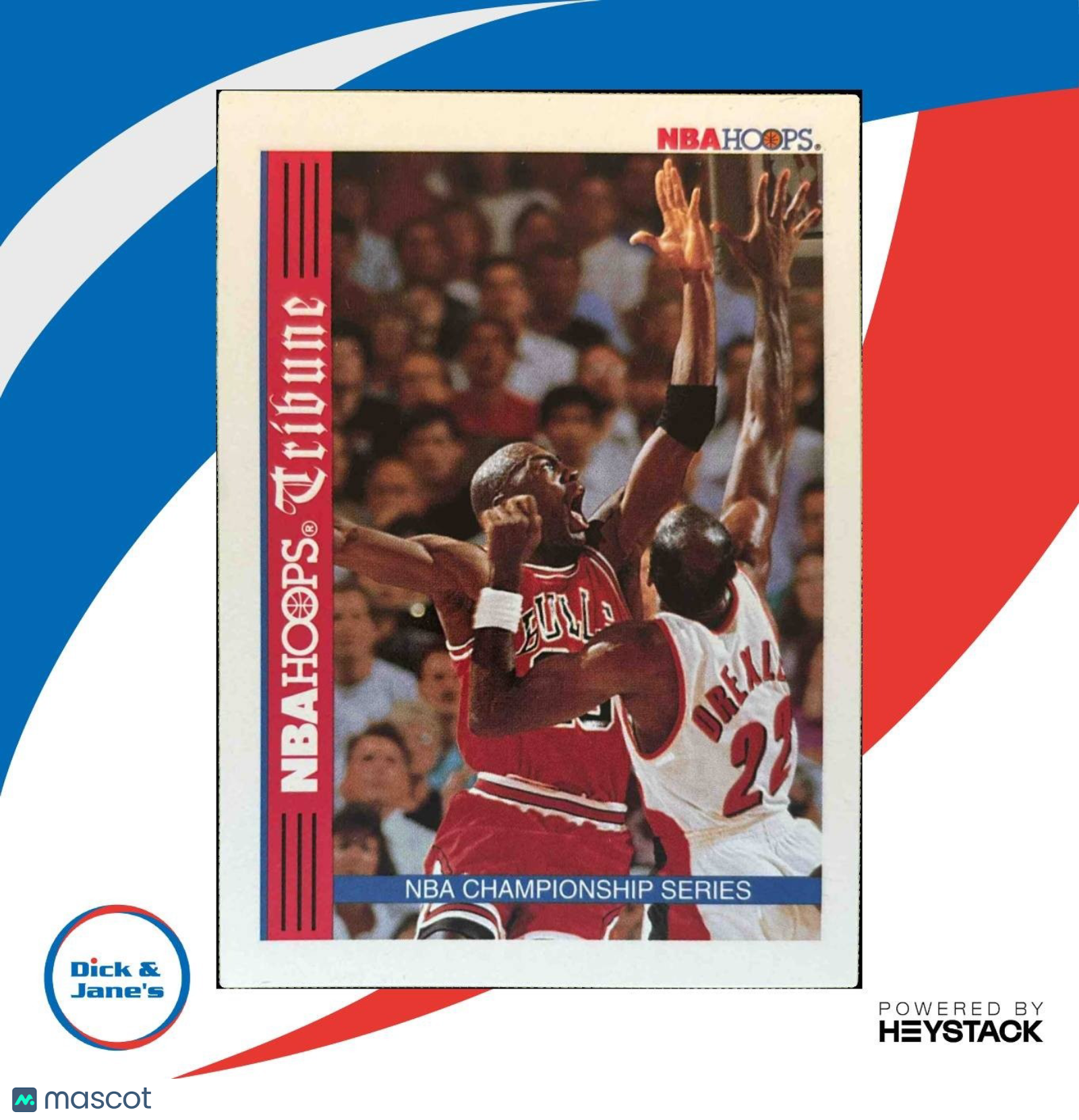 1992-93 Hoops NBA Championship Series Inserts #TR1 - Sports Cards