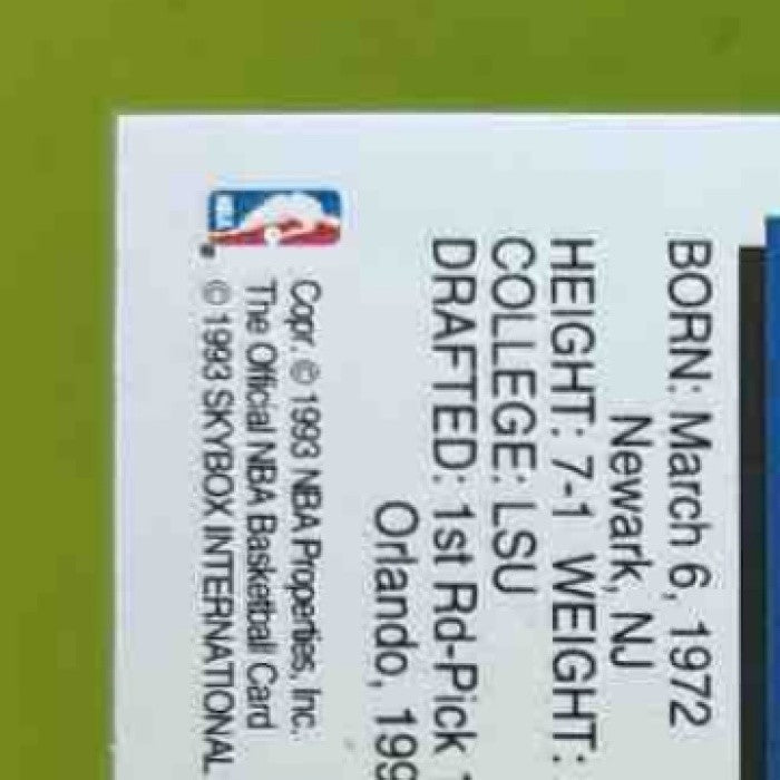 1992-93 Hoops Shaquille O’Neal #442 RC Orlando Magic - Sports Cards