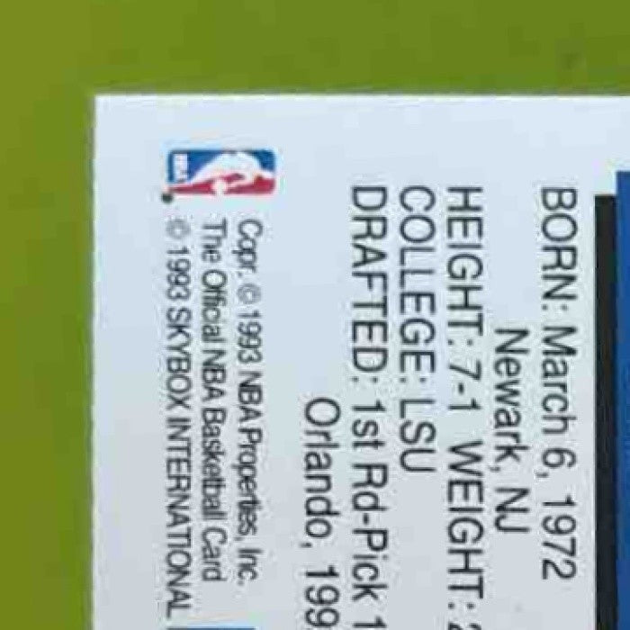 1992-93 Hoops Shaquille O’Neal #442 RC Orlando Magic - Sports Cards