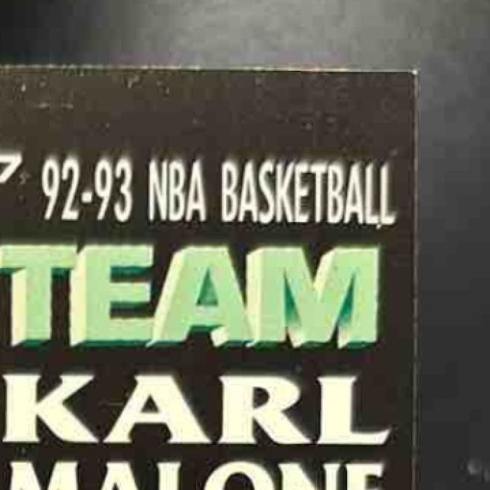 1992-93 Topps Stadium Club Karl Malone Beam Team #17 Utah Jazz - Sports Cards