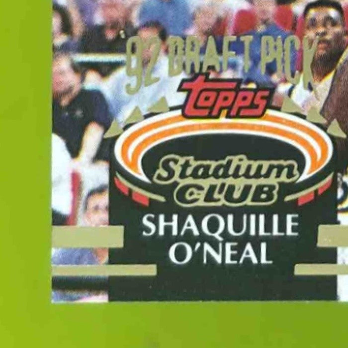 1992-93 Topps 93 Stadium Club Shaquille O’Neal #247 RC Orlando Magic - Sports Cards