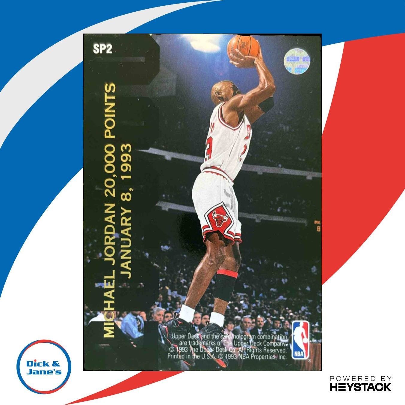 1992-93 Upper Deck Dominique Wilkins Michael Jordan Inserts #SP2 - Sports Cards