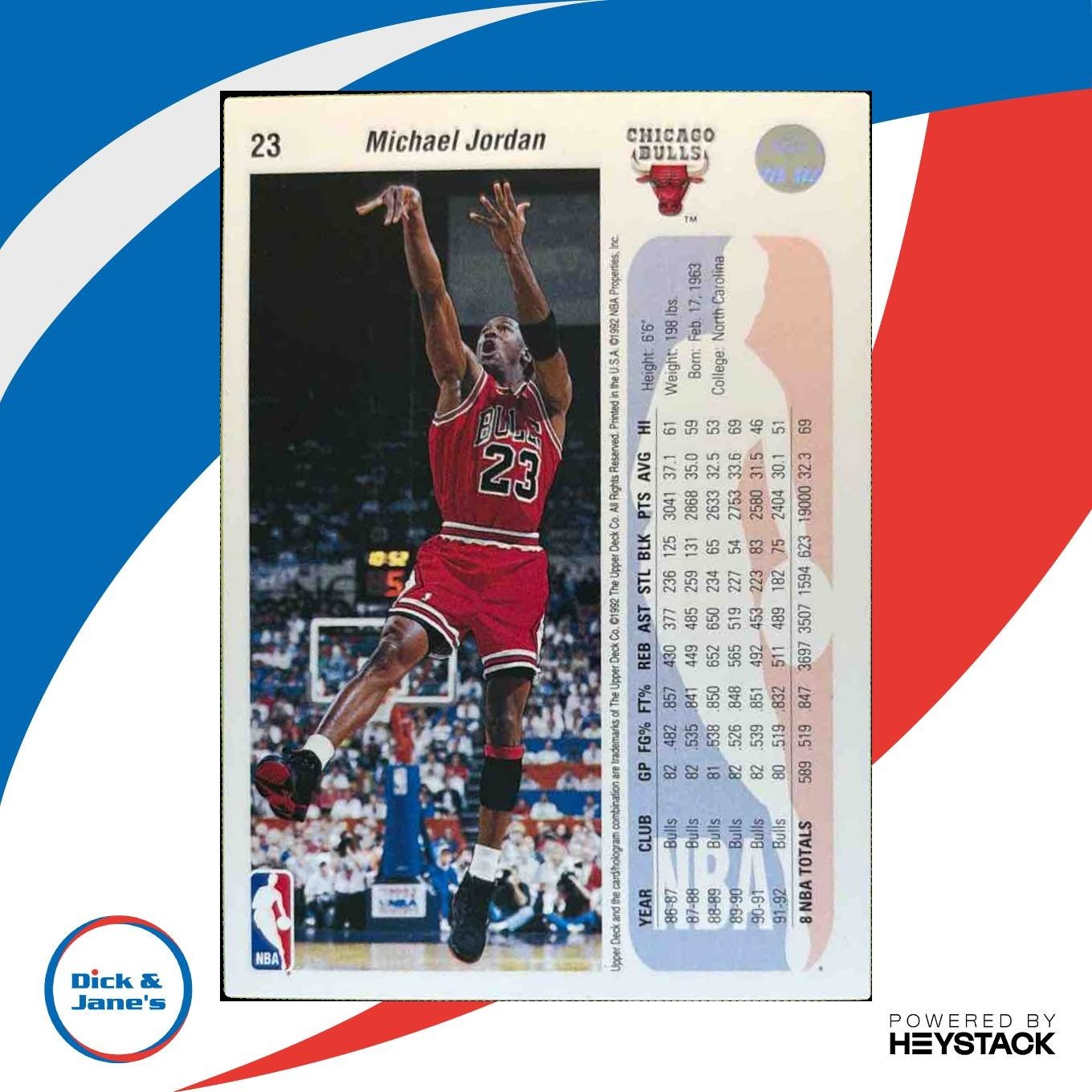 1992-93 Upper Deck Michael Jordan #23 Chicago Bulls - Sports Cards