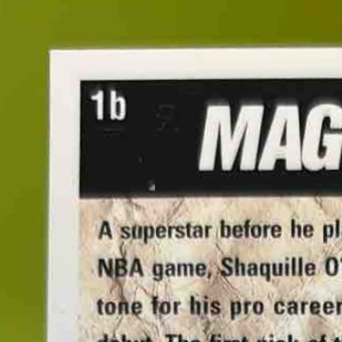 1992-93 Upper Deck Shaquille O’Neal #1b RC Orlando Magic - Sports Cards