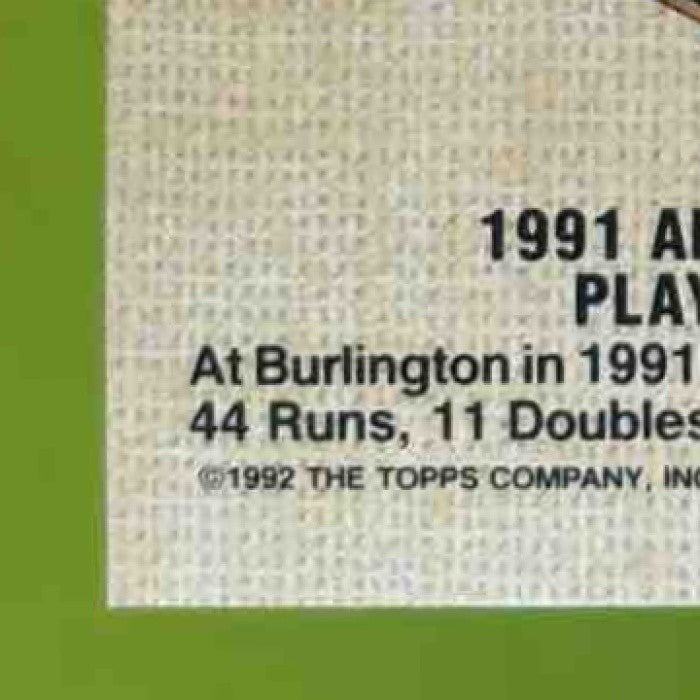 1992 Bowman Manny Ramirez #676 RC - Sports Cards