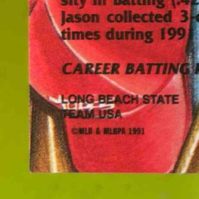 1992 Topps Stadium Club Dome Jason Giambi #58 USA - Sports Cards