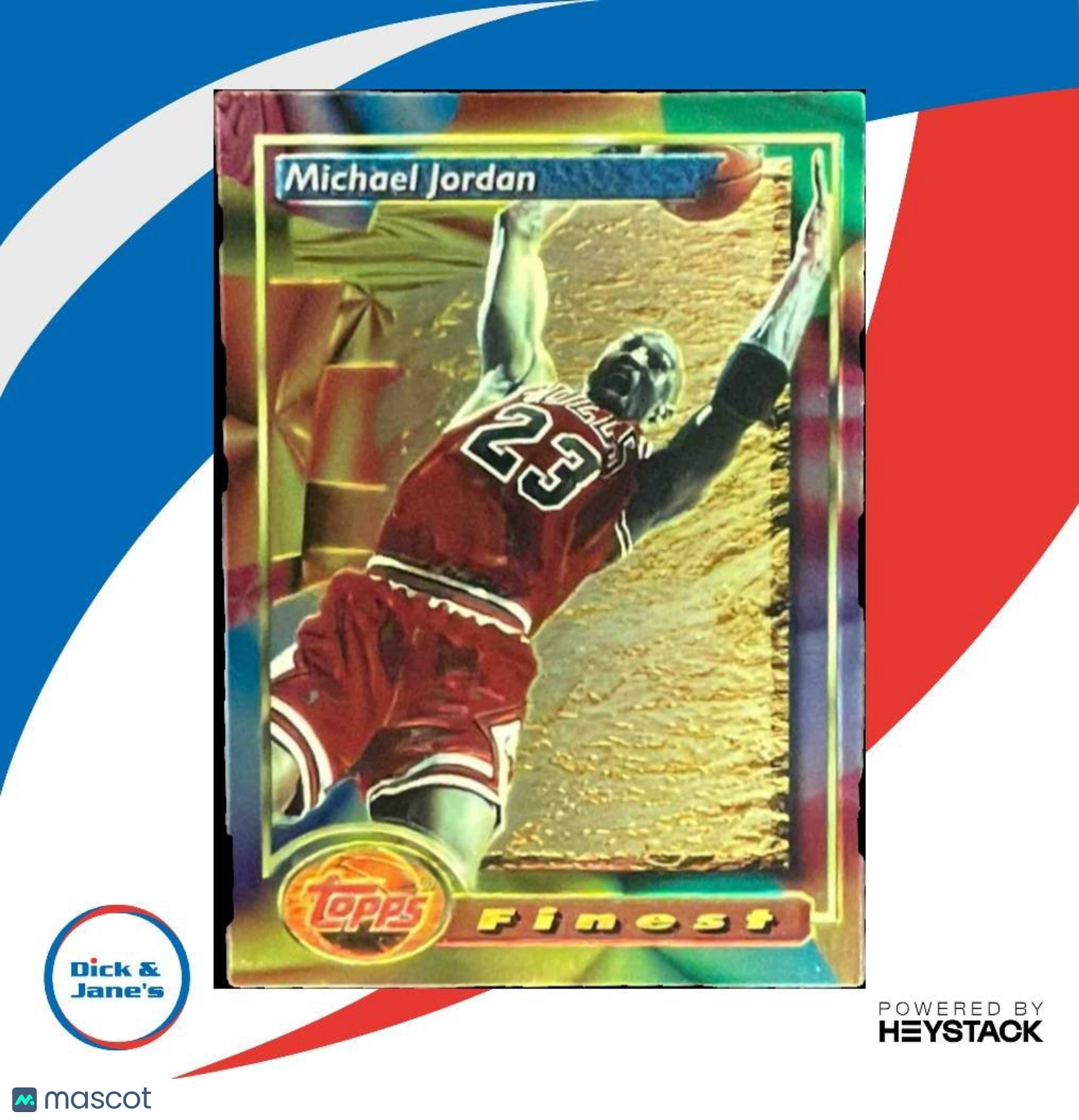 1993-94 Topps Finest Michael Jordan #1 Chicago Bulls