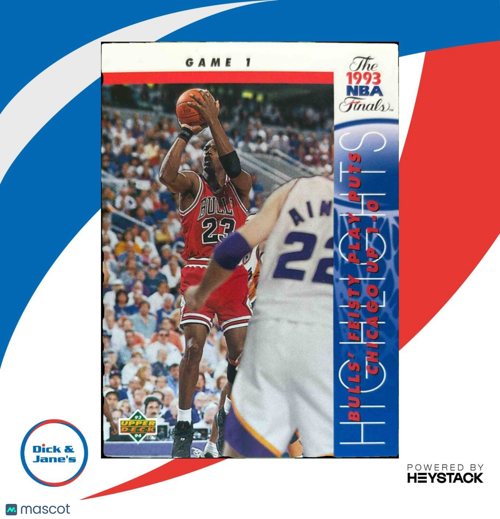 1993-94 Upper Deck Michael Jordan #198 Chicago Bulls - Sports Cards